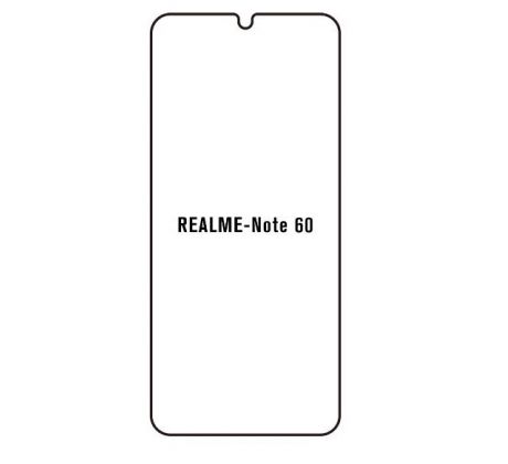 Hydrogel - matná ochranná fólie - Realme Note 60