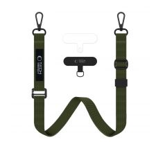 ŠŇŮRKA NA TELEFON/POPRUH TECH-PROTECT C6S ROPE CROSSBODY CARGO KHAKI