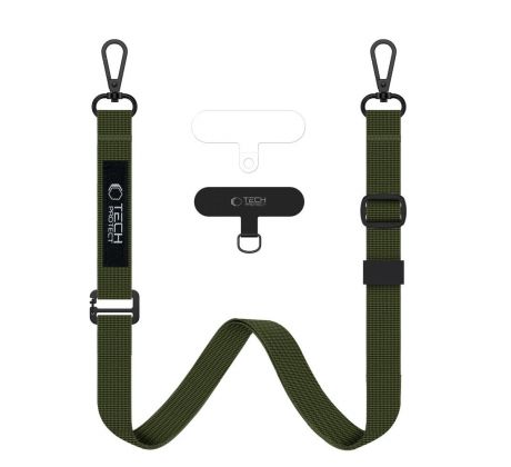 ŠŇŮRKA NA TELEFON/POPRUH TECH-PROTECT C6S ROPE CROSSBODY CARGO KHAKI