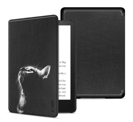 KRYT TECH-PROTECT SMARTCASE KINDLE 11 / 12 2022 / 2024 BLACK CAT