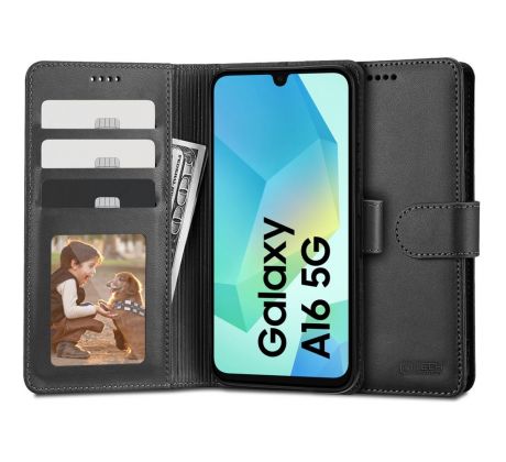 KRYT TECH-PROTECT WALLET SAMSUNG GALAXY A16 4G / 5G BLACK