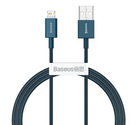 BASEUS cable USB A to Lightning 2,4A Superior CALYS-A03 1 m modrý