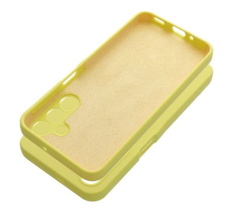 Case SILICONE 2mm  Samsung Galaxy A16 5G / A16 4G lemon