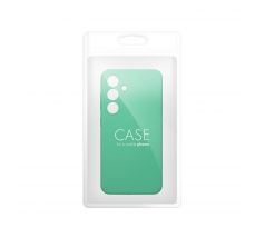 Case SILICONE 2mm  MOTOROLA G85 5G slabomodrý tyrkysový mentolový