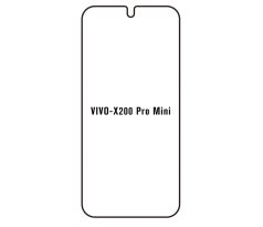 Hydrogel - ochranná fólie - Vivo X200 Pro Mini (case friendly) 