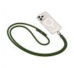 UNIVERZÁLNÍ ŠNŮRKA NA TELEFON POD KRYT/POPRUH TECH-PROTECT C7S ROPE CROSSBODY STRAP HUNTER GREEN/BLACK