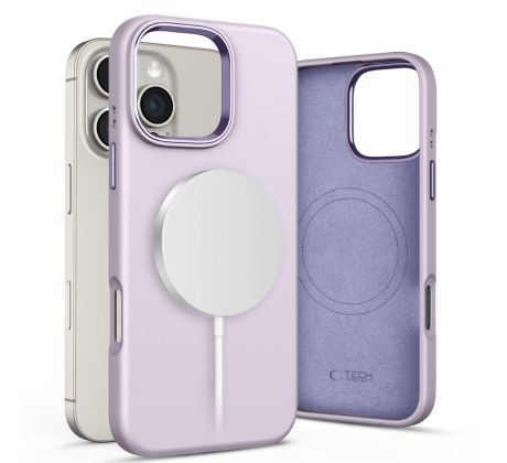 KRYT TECH-PROTECT SILICONE PURE MAGSAFE iPhone 16 Pro MAUVE