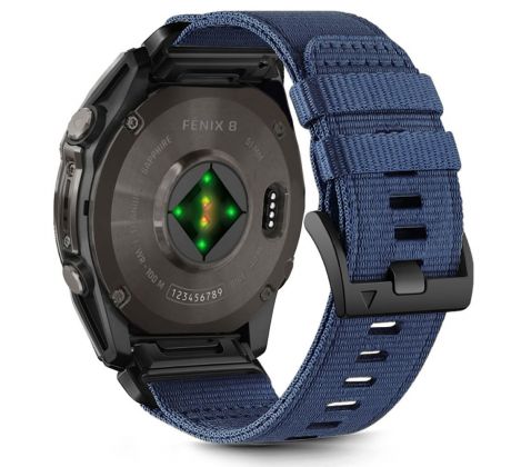 ŘEMÍNEK TECH-PROTECT NYLON CLASSIC GARMIN FENIX 5X / 5X Plus / 6X / 6X PRO / 7X / 8 (51 mm) NAVY BLUE