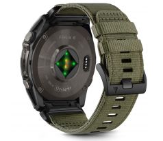 ŘEMÍNEK TECH-PROTECT NYLON CLASSIC GARMIN FENIX 5X / 5X Plus / 6X / 6X PRO / 7X / 8 (51 mm) OLIVE GREEN