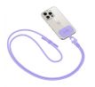 ŠŇŮRKA NA TELEFON/POPRUH TECH-PROTECT C5S ROPE CROSSBODY STRAP LAVENDER