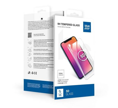 Ochranné tvrzené  sklo - Realme 12 Plus - cerný 