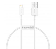 BASEUS cablel USB A to Apple Lightning 8-pin 2,4A Superior Series Fast Charging CALYS-02 0.25 meter bílý