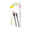 BASEUS cable USB A to Lightning 2,4A Cafule CALKLF-B19 1 m cerný cervený