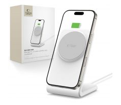 BEZDRÁTOVÁ NABÍJEČKA TECH-PROTECT QI15W-A38 MAGNETIC MAGSAFE WIRELESS CHARGER WHITE