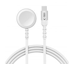 NABÍJEČKA TECH-PROTECT MC01 ULTRABOOST MAGNETIC CHARGER TYPE-C CABLE 120CM APPLE WATCH WHITE