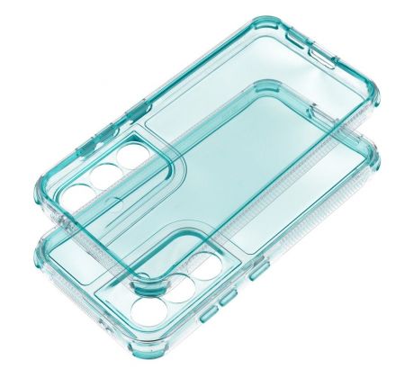 MATRIX CLEAR Case  Samsung Galaxy S25 slabomodrý tyrkysový mentolový