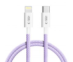 KABEL TECH-PROTECT ULTRABOOST LITE LIGHTNING CABLE PD27W/3A 100CM MAUVE