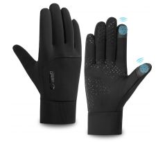 RUKAVICE ECH-PROTECT WG01 WINTER TOUCHSCREEN GLOVES L BLACK