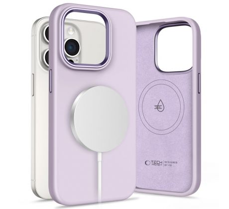 KRYT TECH-PROTECT SILICONE PURE MAGSAFE iPhone 15 Pro Max MAUVE