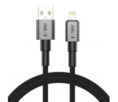 KABEL TECH-PROTECT ULTRABOOST DNA LIGHTNING CABLE 15W/2.4A 100CM IRON GREY