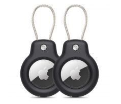 KRYT TECH-PROTECT ROUGH VEIN 2-PACK APPLE AirTAG BLACK