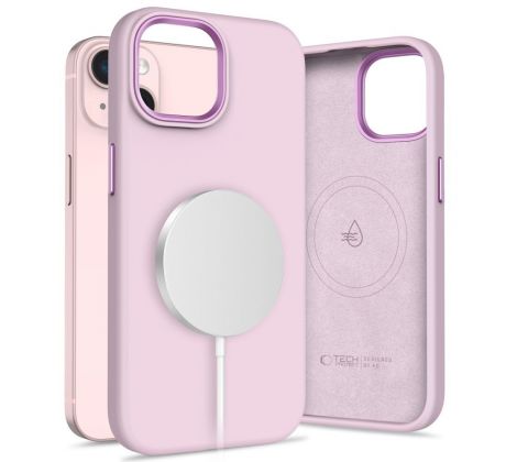 KRYT TECH-PROTECT SILICONE PURE MAGSAFE iPhone 15 PINK PEARL