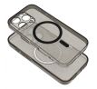 CLEAR MAG COVER  with camera protection s MagSafe  iPhone 16 Pro cerný glitter