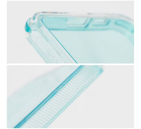 MATRIX CLEAR Case  Xiaomi Redmi Note 14 4G / 14 5G slabomodrý tyrkysový mentolový