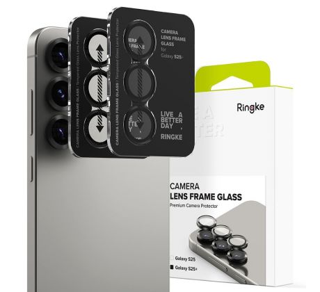 RINGKE CAMERA FRAME PROTECTOR 2-PACK SAMSUNG GALAXY S25+ Plus BLACK