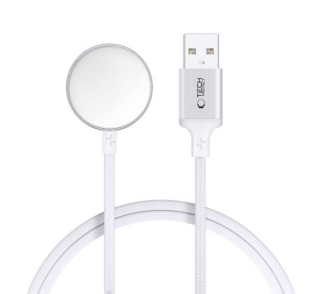 TECH-PROTECT MC02 ULTRABOOST MAGNETIC CHARGER CABLE 100CM APPLE WATCH WHITE