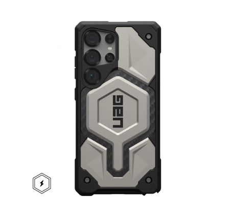 UAG Urban Armor Gear  MONARCH Pro with built-in magnet  Samsung Galaxy S25 Ultra 5G titanium