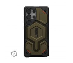 UAG Urban Armor Gear  MONARCH Pro with built-in magnet  Samsung Galaxy S25 Ultra 5G kevlar element zelený