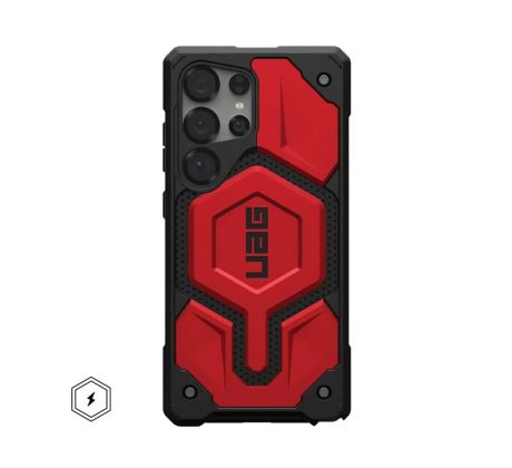 UAG Urban Armor Gear  MONARCH Pro with built-in magnet  Samsung Galaxy S25 Ultra 5G crimson