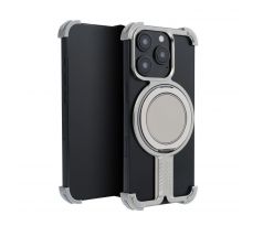 Case TITANIUM Bracket  iPhone 15 Pro stríbrný