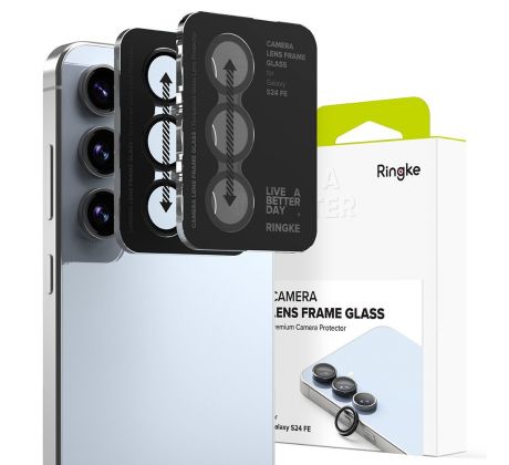 RINGKE CAMERA FRAME PROTECTOR 2-PACK SAMSUNG GALAXY S24 FE BLACK