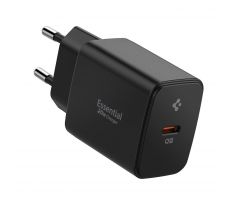 SPIGEN ESSENTIAL EE201EU 1-PORT NETWORK CHARGER 20W BLACK