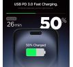 SPIGEN ESSENTIAL EE201EU 1-PORT NETWORK CHARGER 20W BLACK